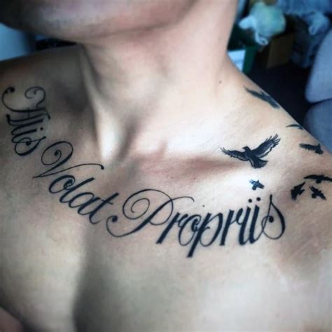 tatuajes para la clavicula hombre|50 Tatuajes en la clavícula para HOMBRES